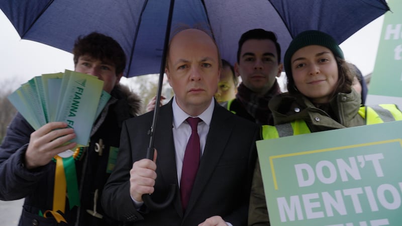 Oliver Callan as Micheál Martin 