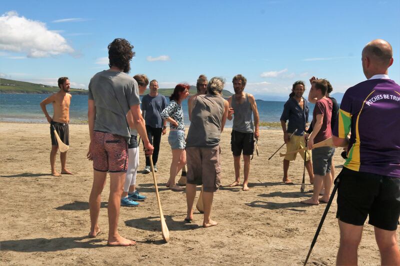 Diarmuid Lyng leading a retreat in Co Kerry