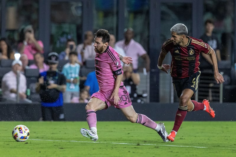 Inter Miami and Lionel Messi have been picked to represent the host nation in the Fifa Club World Cup despite being knocked out in the first round of the playoffs. Photograph: Cristobal Herrera-Ulashkevich/EPA