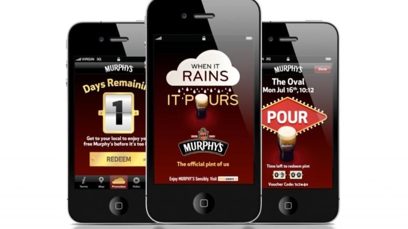 The ‘When it rains, it pours’ campaign app