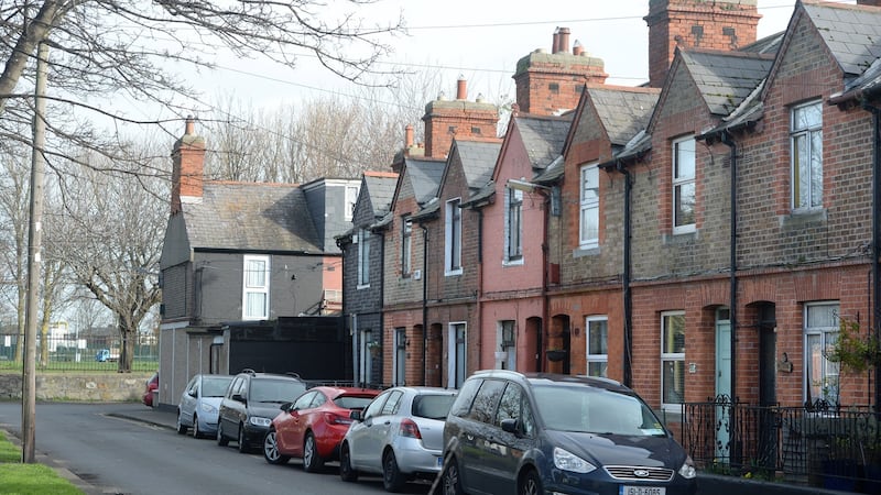 St Brendan’s Cottages, Irishtown, Dublin 4. Photograph: Dara Mac Dónaill/The Irish Times