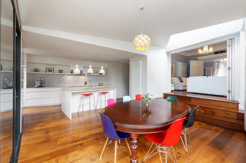 Kitchen and dining area