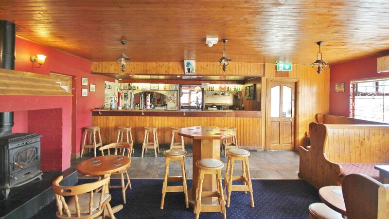 The lounge of Tutty’s Bar, Hollywood, Co Wicklow