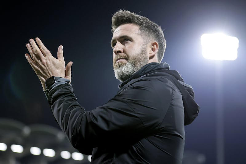 Stephen Bradley will be looking to win back the Premier Division title with Shamrock Rovers. Photograph: Laszlo Geczo/Inpho