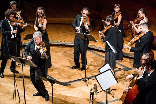 Violinist and conductor Fabio Biondi: ‘In The Four Seasons you feel love, disappointment, desperation, happiness’