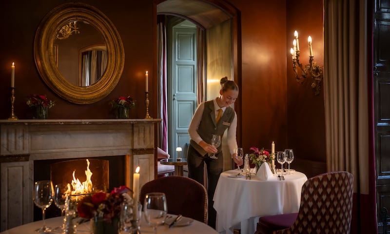 Dining at Barberstown Castle, Co Kildare