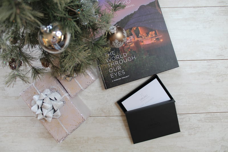 Let your loved ones unwrap the world this Christmas with an Oroko gift voucher and coffee table book