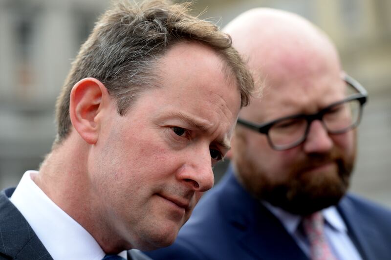 Labour Party TD Seán Sherlock (left) says concerns about immigrant accommodation should be addressed head-on: “All people want is information, to be kept in the loop and to see that the information flow is transparent." Photograph: Cyril Byrne