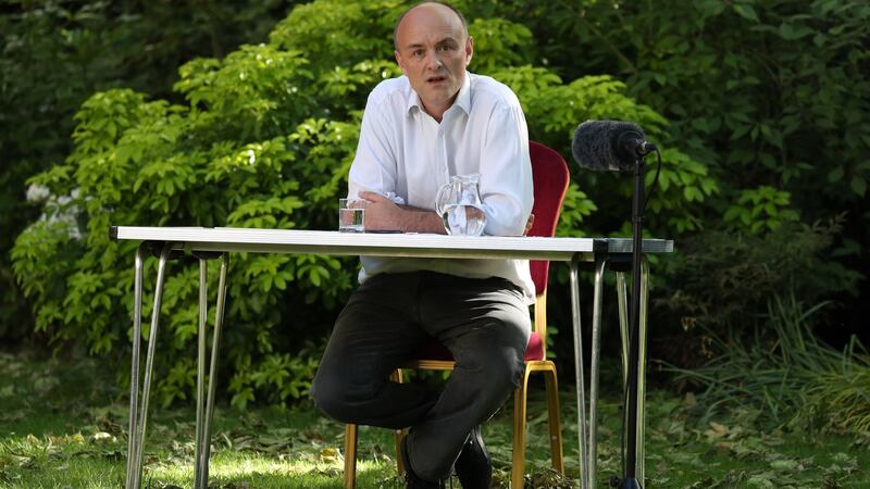 Former No 10 special adviser Dominic Cummings. Photograph: Jonathan Brady/Pool/AFP