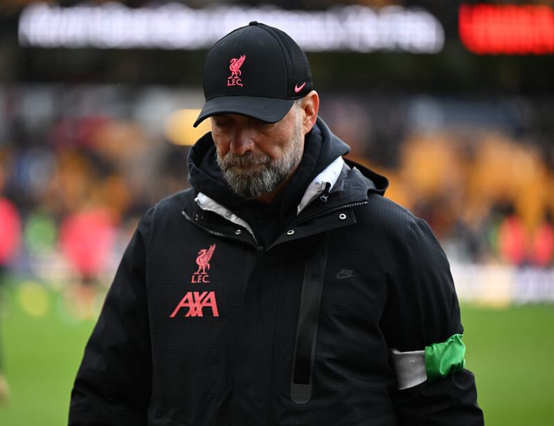 Jürgen Klopp's team have already conceded more goals than they did in all of last season's league campaign. Photograph: Andrew Powell/Liverpool FC via Getty Images