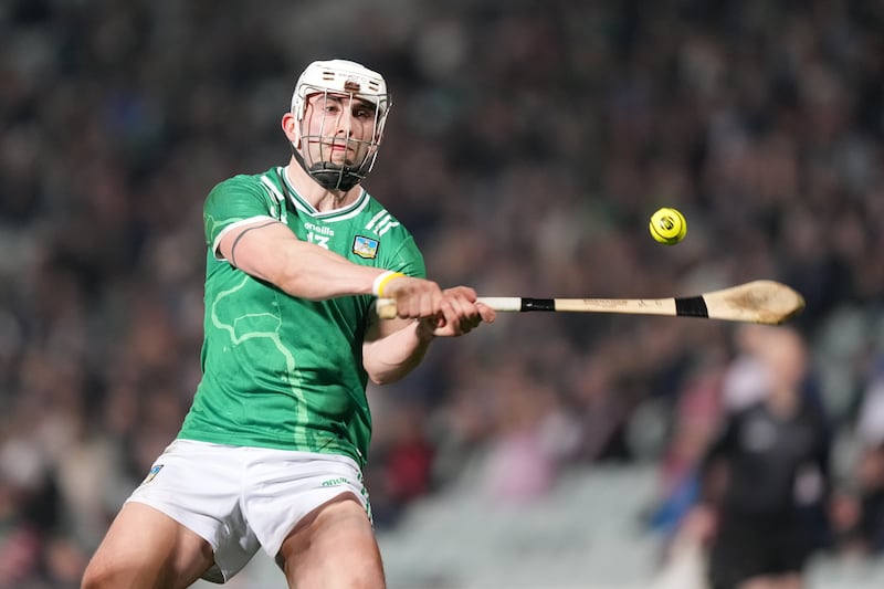 Aaron Gillane in action for Limerick. Photograph: James Lawlor/Inpho