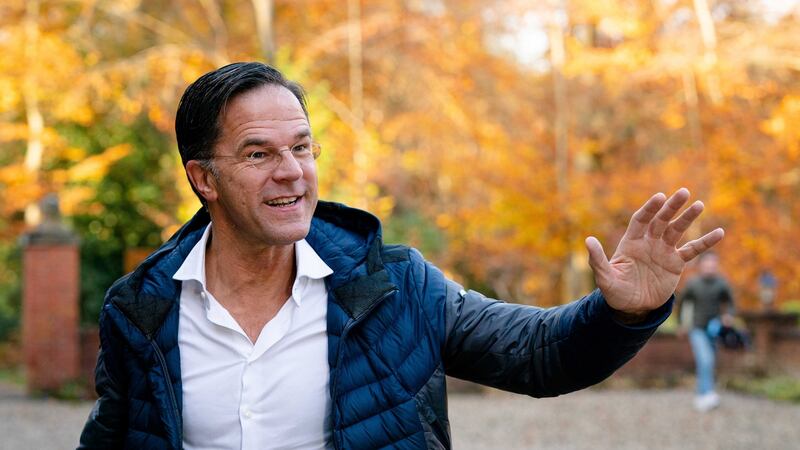 Dutch politician Mark Rutte. Photograph: Bart Maat/EPA