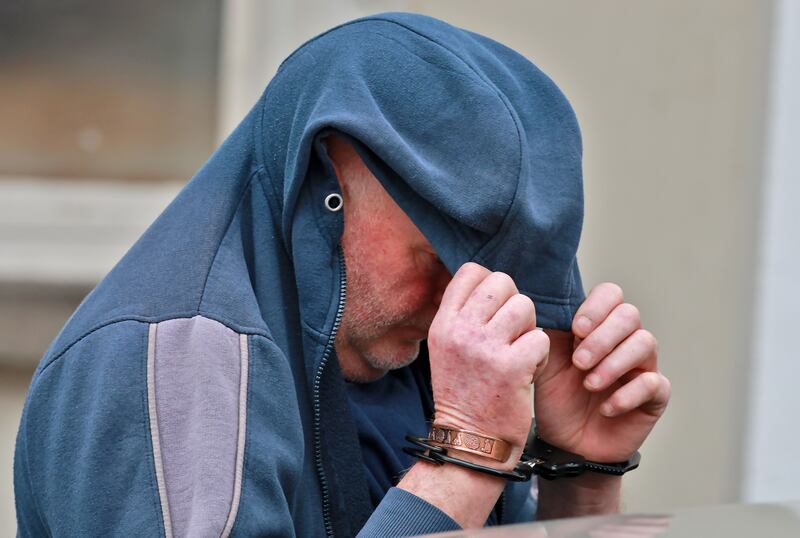 Anthony Coyne pictured leaving Naas District Court after he and a co-accused  were charged in connection with a €5 million  cocaine haul. Photograph:  Colin Keegan/Collins Dublin.