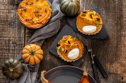The trick and treat of pumpkin dishes: smaller varieties are much easier to prepare