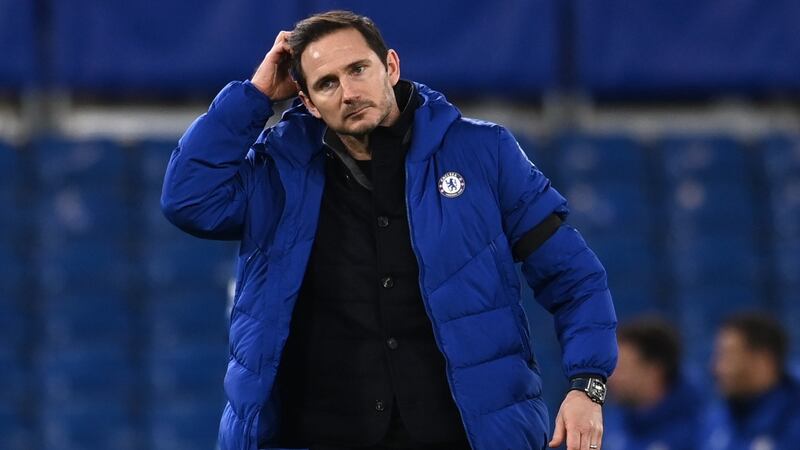 Frank Lampard was fired by Chelsea on Monday. Photograhp: Andy Rain/PA