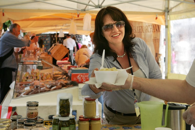 Vanessa Clarke, whose work on Electric Picnic's food has helped rewrite the menu for all sorts of festivals in Ireland. Photograph: Cyril Byrne 