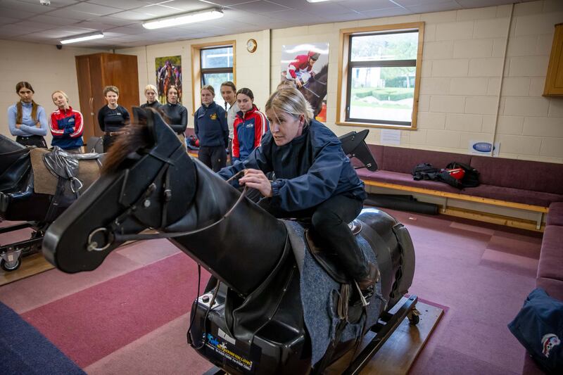 Cathy Gannon left school at 15 to enrol at RACE. Photograph: Morgan Treacy/Inpho