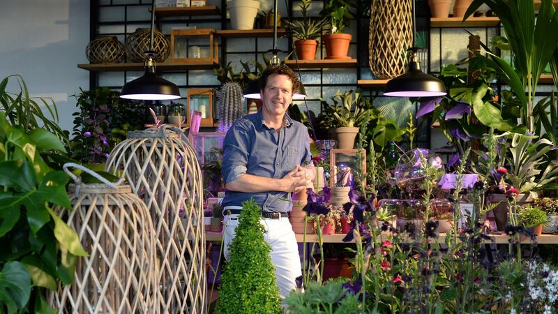 Diarmuid Gavin: the garden designer has been sharing his  knowledge via  @gardenconversations, the daily Instagram Live chat he recently set up with  plantsman Paul Smyth, which includes contributiors from the world of Irish horticuture.  Photograph: Dara Mac Donaill