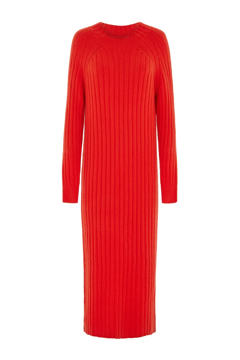Midi knit dress, €169, Whistles