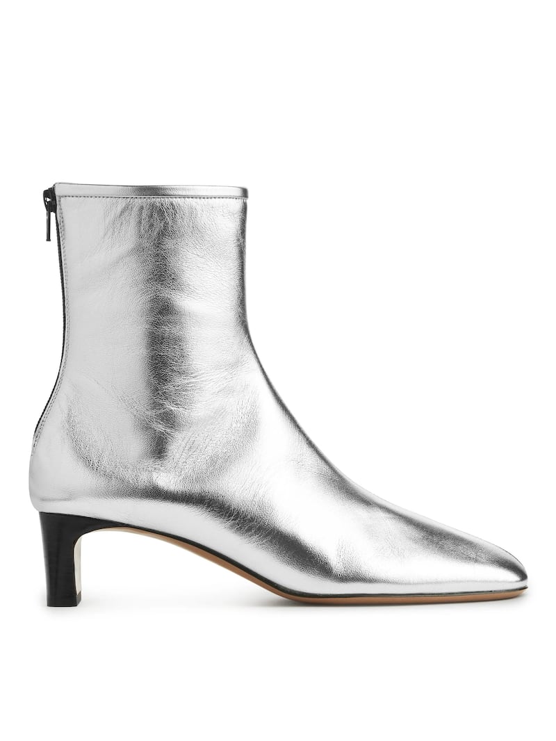 Silver boots, €269, Arket