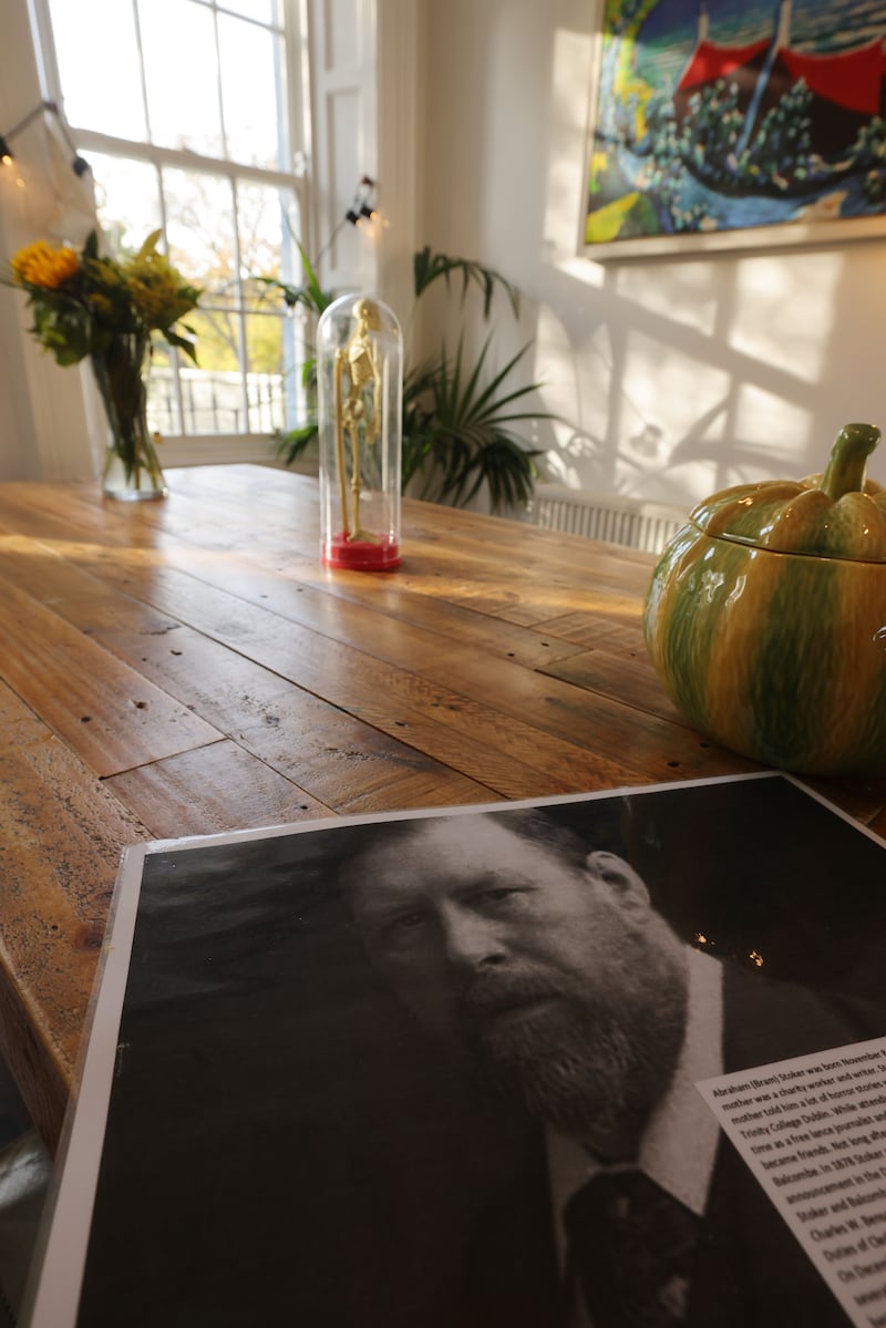 Interiors shoot at Bram Stoker’s childhood home, now a private house. Photograph: Alan Betson