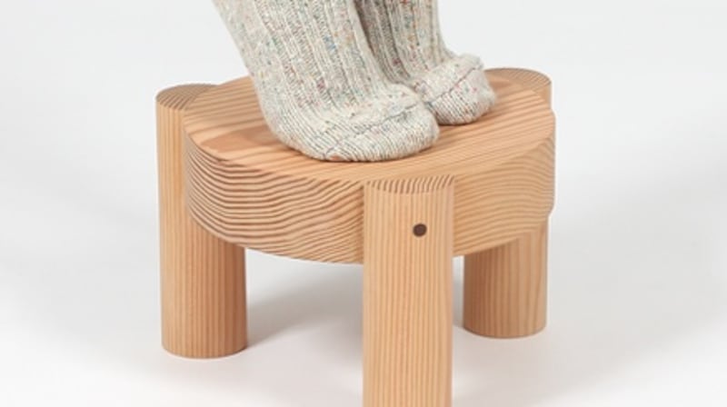 Little “Nelly” stool designed by architect Noreile Breen from Makers & Brothers. Prices start from €325