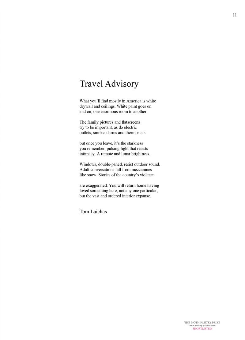 Travel Advisory by Tom Laichas