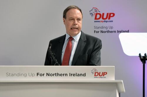 Nigel Dodds says Tory plan could create ‘constitutional mess’