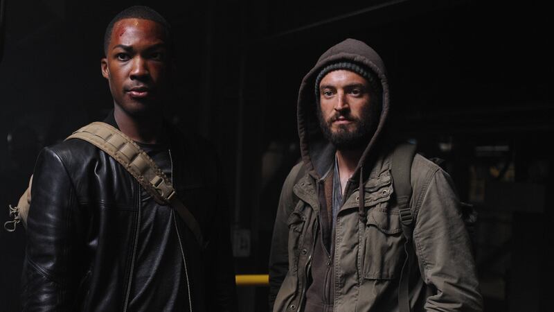 Terrorists, terrorists, everywhere: Corey Hawkins and Charlie Hofheimer in  24: Legacy. Photograph: Ray Mickshaw/Fox