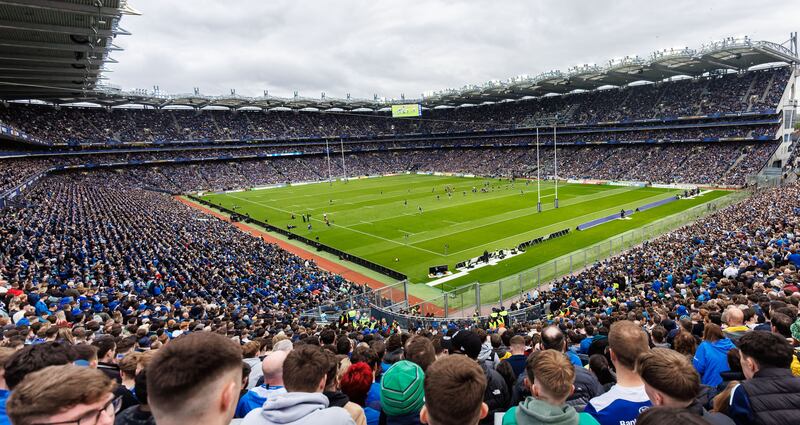 Leinster hosted Northampton Saints in the Champions Cup semi-final before a sold-out crowd at Croke Park. Photograph: James Crombie/Inpho 