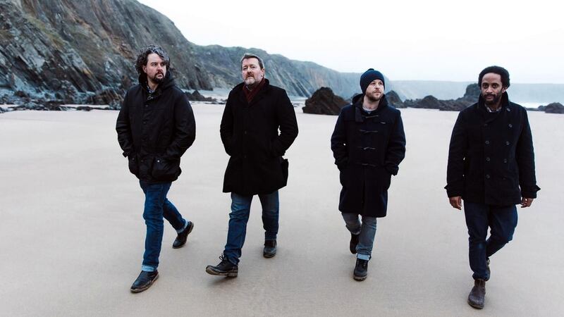 Elbow: Craig Potter, Guy Garvey, Mark Potter and Pete Turner