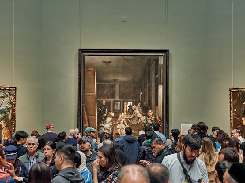 The Prado Museum in Madrid. Photograph: Carlos Chavarria/The New York Times
                      