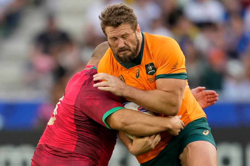 Australia's tighthead prop James Slipper. Photograph: Francis Bompard/AFP via Getty