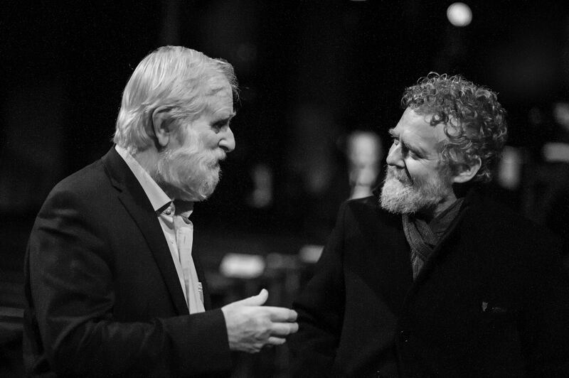 John Sheahan and Glen Hansard. Photograph: © Sky UK