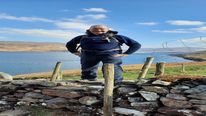 Michael Macken from Swords, Co Dublin, is a walk leader with the Men’s Walk and Talk Group that Fingal County Council set up