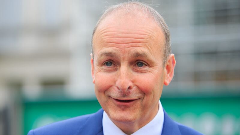 Fianna Fáil, led by Micheál Martin, will hope to maintain its position as the largest party in local government and to make further progress in and around Dublin. Photograph: Gareth Chaney/Collins