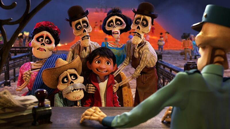 Pixar veteran Adrian Molina, who is of Mexican descent, co-wrote Coco’s songs with 'Frozen' duo Kristen Anderson-Lopez and Robert Lopez. Photograph: Disney/Pixar