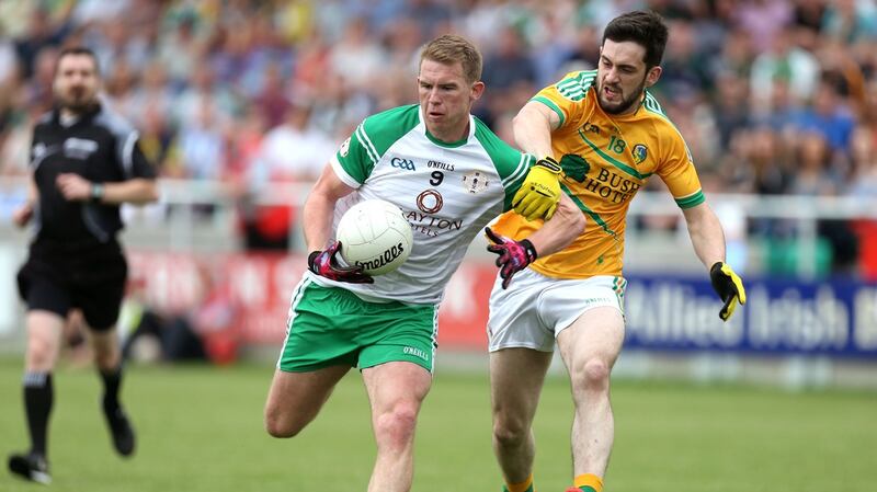 Liam Gavaghan, the London-born captain of London, in action against Leitrim during last year’s Connacht championship. Photograph: Garry McManus/Inpho