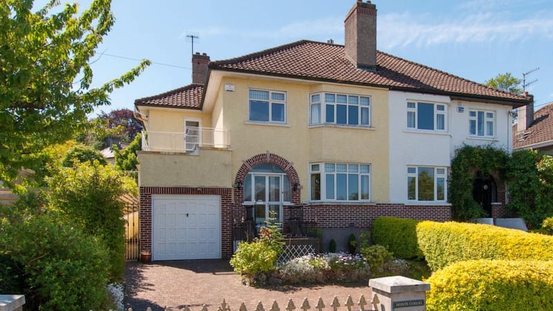 Monte Coelio, 4 Ard Mhuire Park, Dalkey: €775,000, Sherry FitzGerald, 160sq m (1,722sq ft)