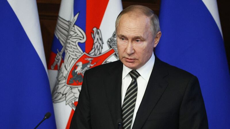 Russian president Vladimir Putin was accused of seeking to exert political influence over Europe via his control of a significant portion of its gas supply. Photograph: Mikhail Tereshchenko/AFP via Getty Images