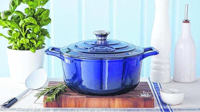 Irish designed and marketed cast iron pots from La Cuisine