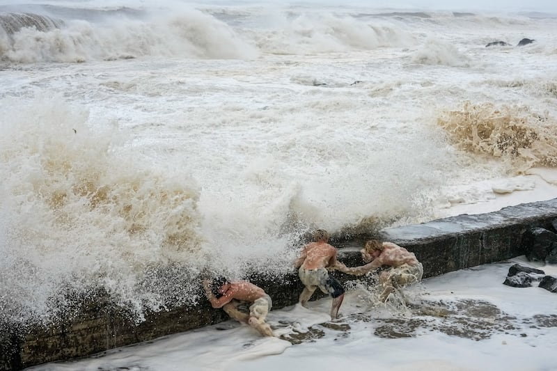 Tweed Heads, Australia, is bracing for the impact of Cyclone Alfred. Photograph: Asanka Ratnayake/Getty Images 