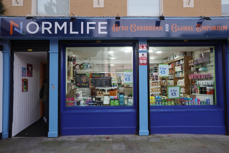 Normlife Afro Caribbean Emporium, 40 Church Street, Dundalk. Photograph: Alan Betson
