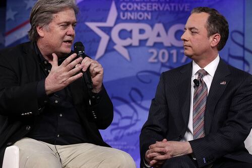 Steve Bannon gets conservative conference under way