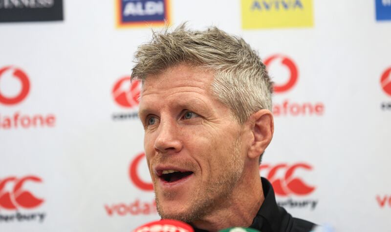 Head coach Simon Easterby. Photograph: Tom Maher/Inpho