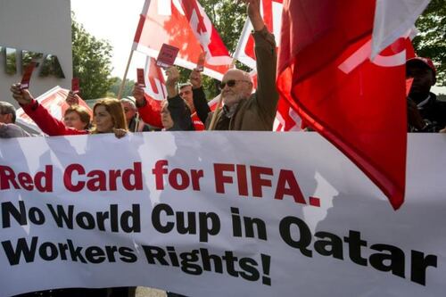 ‘Conspiracy of silence’ surrounds World Cup construction in Qatar
