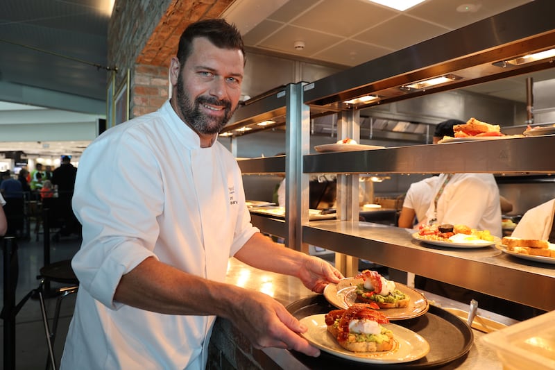 Steve Land, head of culinary at Dublin Airport. Photograph: Nick Bradshaw for The Irish Times