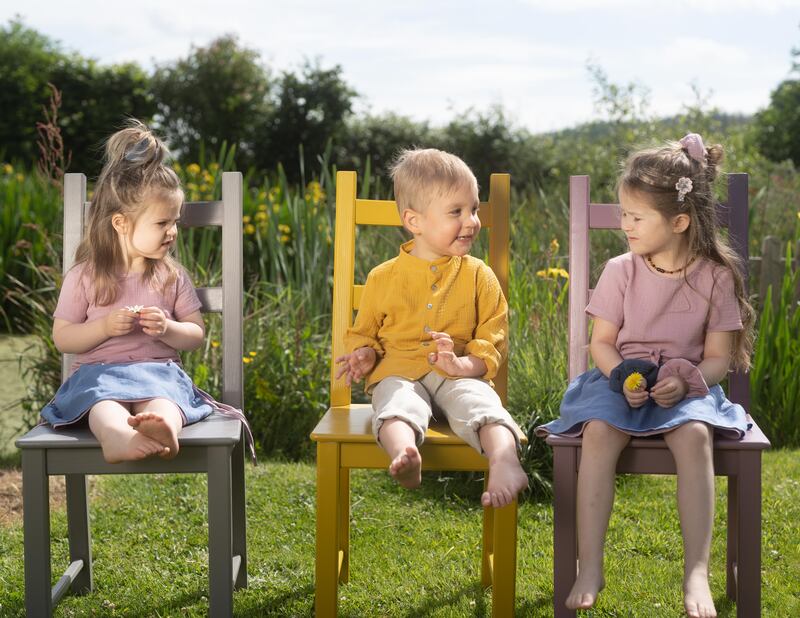 Kids clothes in Irish linen and wool from Suby's World.