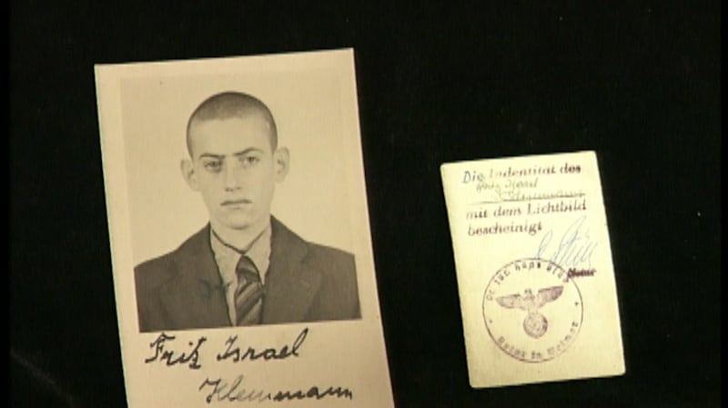 Fritz Kleinmann, aged 17, at Buchenwald in 1940. Photograph: Visual History Archive