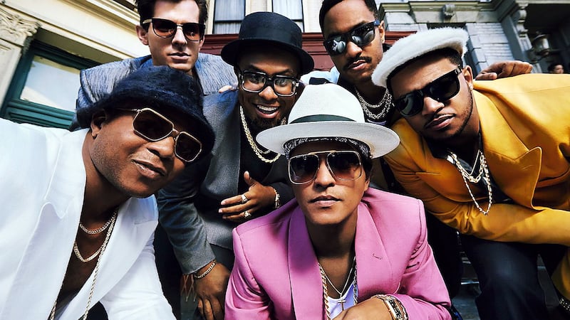 Mark Ronson, Bruno Mars and the rest of the Uptown Funk-y bunch